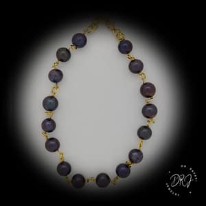 Black Pearl Necklace