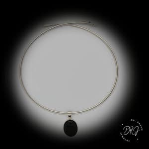 Black Stone Necklace