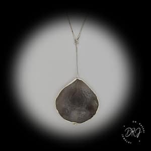 Gray Agate Pendant