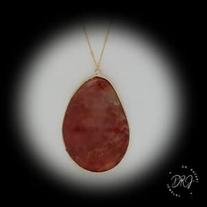 Oval Agate Pendant