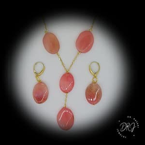 Pink Agate Set