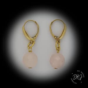Rose Quartz Earrings