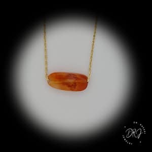Single Carnelian Pendant