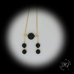 Small Lava Stone Pendant