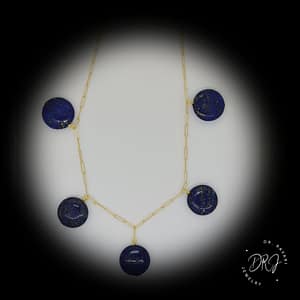 Sodalite  Stone Necklace